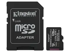 Kingston microSDXC Canvas Select Plus 128GB Med Adapter, Opp til 150 MB/s read