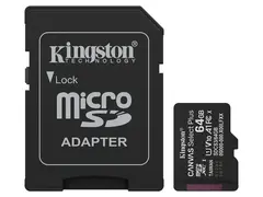 Kingston microSDXC Canvas Select Plus 64GB Med Adapter, Opp til 150 MB/s read