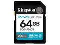 Kingston Canvas Go! Plus SDXC 64GB Class 10, UHS-I, U3, V30, 200MB/s Read