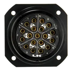 Link LKS 19 P Chassis Female Crimp m/pinner