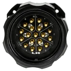 Link LKS 19 P Chassis Male Crimp m/pinner