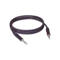 Link Instrumentkabel jack-jack  mono 6m 6,0 meterNeutrik Jack Sort