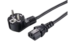 Apparatkabel LINKIT CEE 7/7 Schuko - C13 Eurokabel PVS 0,5m