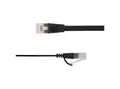 CAT6a SLIM Patchkabel U/FTP LINKIT snagless BLK