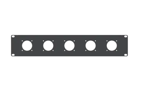 LMT P10-02 2U Panel 5xLK37, Helboks