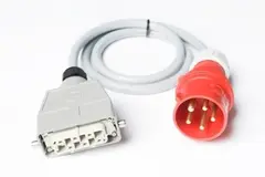 LMT-CAB Kraftkabel 32A 400V-Harting 3 fas-Harting  DDE PDU