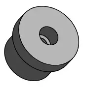 AH 401-1062 Nivtec endeboss ø48,4/39 x L =36 MM 12 inv gjenget