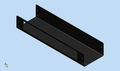 LMT B10-03 3U  Helboks m/1stk slisse