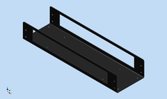 LMT B10-03 3U  Helboks m/2stk slisse