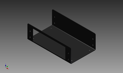 LMT B20-03 3U Halvboks m/1stk slisse