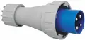 Støpsel 63A 230V 3P+J 9h IP67