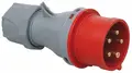 Støpsel 16A 400V 3P+N+J 416-6 Rød IP44