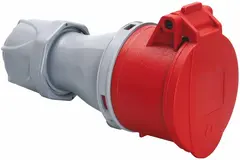 Skjøtekontakt 16A 400V 3P+N+J 416-6 Rød IP44