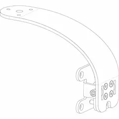 Martin Audio Blackline CDDCB6/8W Weatherised CDD-6/8 Ceiling Bracket Ass
