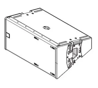 Martin Audio Torus Speaker T1215-W 15 degree cabinet in white