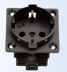 Martin Kaiser Skjøtekontakt 1 veis Chassis Maks 16A Innstikk