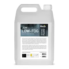 JEM Low-Fog Fluid, Quick Dissipating 4x5L
