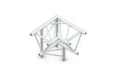 Milos M390L Trio Heavy duty 3 way 90° truss corner apex down left HD