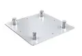 Milos BWPQC base plate w half conector for 290 truss series Black