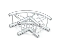 Milos M290U Quatro Regular 2 way 90° curved truss corner