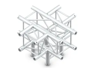 Milos M390L Quatro Heavy duty 5 way cross piece truss corner down leg