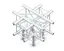 Milos M390L Quatro Heavy duty 5 way cross piece truss corner down leg