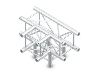 Milos M390L Quatro Heavy duty 4 way t-piece truss corner leg down HD