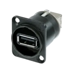 Neutrik NAUSB-W-B USB 2.0 Shassis Sort