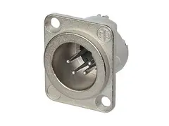 Neutrik NC4MD-LX 4P XLR Han Chassis nikkel