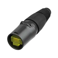 Neutrik NE8MX-B-1 EtherCON Cat5e Kabelhus Sort