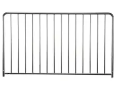 Nivtec safety rail with vertical bars h: 110cm, w: 185cm (#209)