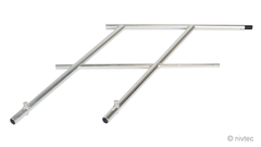 Nivtec stairway rail, H:100cm double middle part (#214)