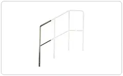 Nivtec single rail, H: 100cm for stair stringer, 3 steps