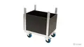 Nivtec trolley for accessories, small 64 x 48cm, with floor