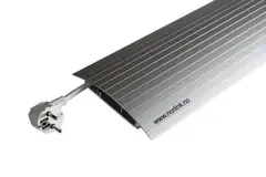 NORLink Gulvlist, aluminium 150 cm. Høyde 1,7cm Bredde 16cm