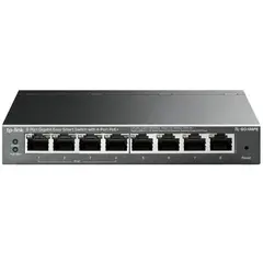 Omada 8-Port, 10/100/1000Mbps RJ45 Ports, IEEE 802.3i/u/ab/af/x/q/p 64W