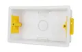 Optimal Audio Cavity Wall Plastic Box Dry lining back box for plasterboard