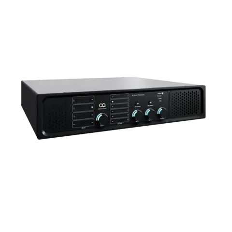Optimal Audio Zone 4 4 zone audio controller with DSP-WebApp