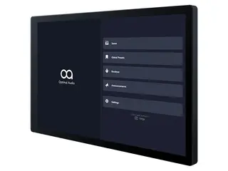 Optimal Audio Zonepad 8 8" Touchscreen wall controller
