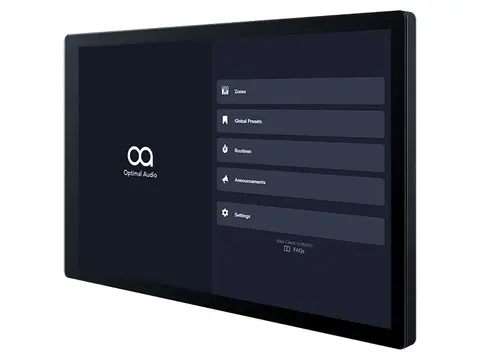 Optimal Audio Zonepad 8 8" Touchscreen wall controller