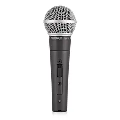 Shure SM 58 med bryter Cardioid Dynamic, On-Off Switch