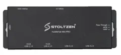 Stoltzen HERA HuddleHub Mini Pro w/PD in 4K@60hz , USB Smart Power , Edid Manager