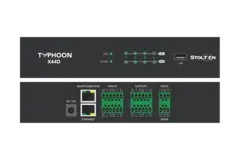 Stoltzen Typhoon X44D DSP Dante Dante 4x4 | Analog 4x4 | USB | 10x10