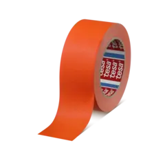 TESA 04671 25m x 50mm, flour Orange Tekstiltape