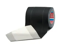 Tape, TESA 4611 Tunneltape 150mm x 25mm sort