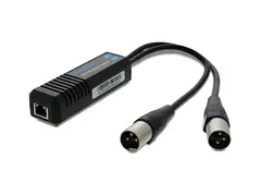 TiGHT AV AU-X2O Dante-adapter 2 x XLR ut