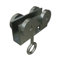 Unistrut P 2751 Stål Dobbelt Vogn