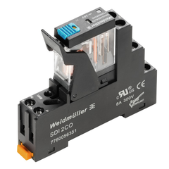 Weidmueller Rele DRIKIT 24VDC 2CO LED/TESTKNAPP