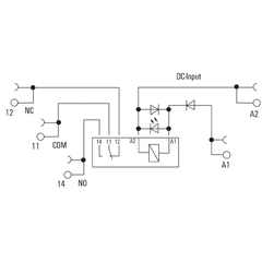 Weidemuller TRS 24VDC 1CO Relémodul 1CO DC 24V 20A Skrueklemme TERMSERIES