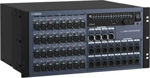 Yamaha RIO3224-D2 Dante rack I/O, 32/16 , 4 AES/EBU out.